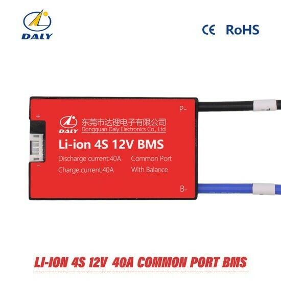Li-ion BMS PCB 4S 12V 40A Daly Waterproof Balanced Battery Management System UK
