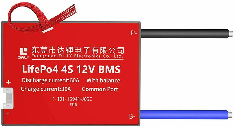 LiFePO4 BMS PCB 4S 12V 60A Daly Balanced Waterproof Battery Management System UK