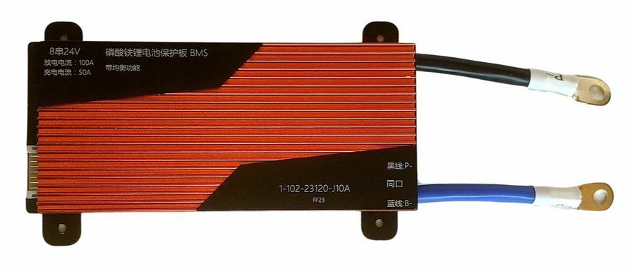 LiFePO4 BMS PCB 8S 24V 100A Daly Balance Waterproof Battery Management System