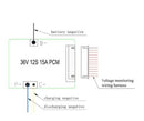 12S 36V 15A LiFePO4 battery BMS balance function E-bike Ebike