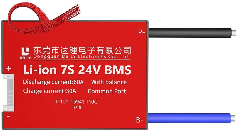 Li-ion BMS PCB 7S 24V 60A Daly Balanced Waterproof Battery Management System UK