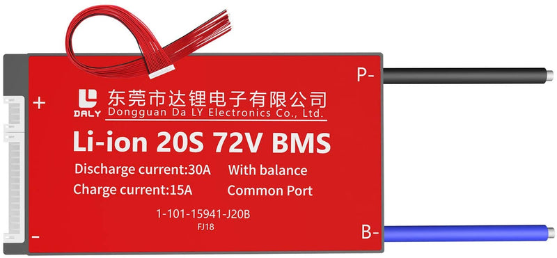 Li-ion BMS PCB 20S 72V 30A Daly Balance Waterproof Battery Management System UK