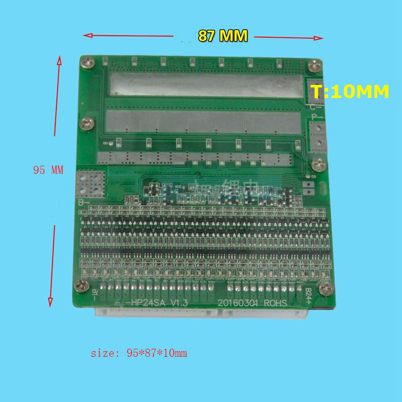 12S 60A version S lipo lithium Polymer BMS/PCM/PCB battery protection board for 12 Packs 18650 Li-ion Battery Cell w/ Balance