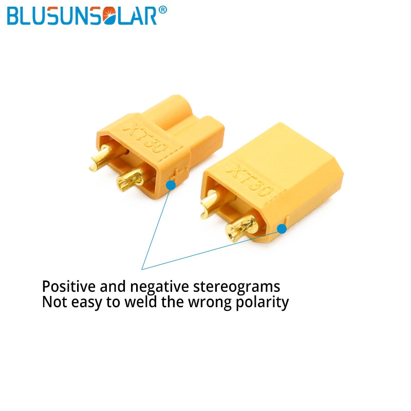 XT30 Bullet Connectors Plugs Male Female For RC Lipo Battery