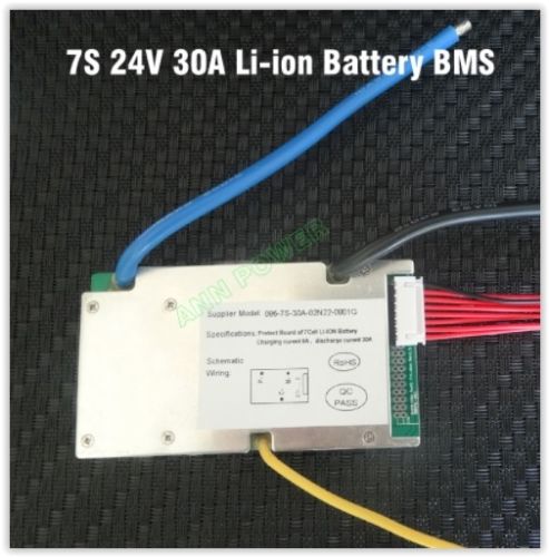 7S 24V 30A BMS Lithium-ion battery ANN BMS Balanced