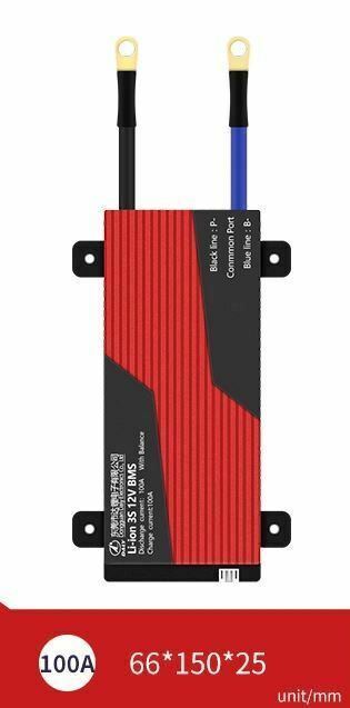 Li-ion BMS PCB 3S 12V 100A Daly Balanced Waterproof Battery Management System UK
