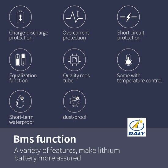 Li-ion BMS PCB 3S 12V 100A Daly Balanced Waterproof Battery Management System UK