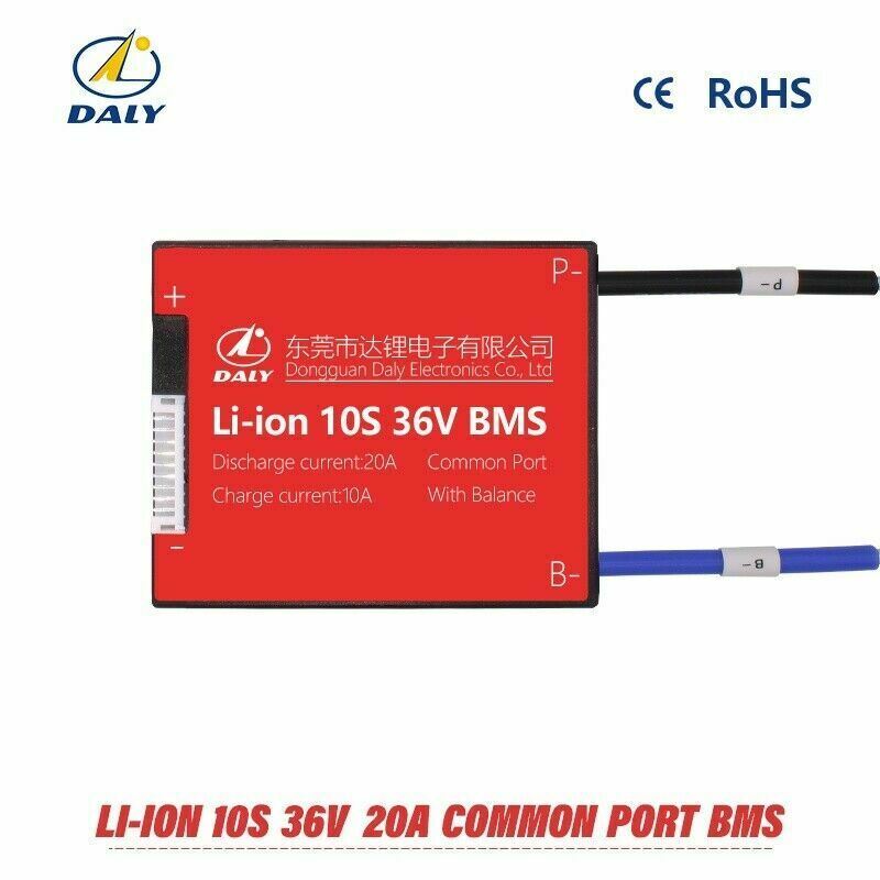 Li-ion BMS PCB 10S 36V 20A Daly Balanced Waterproof Battery Management System UK
