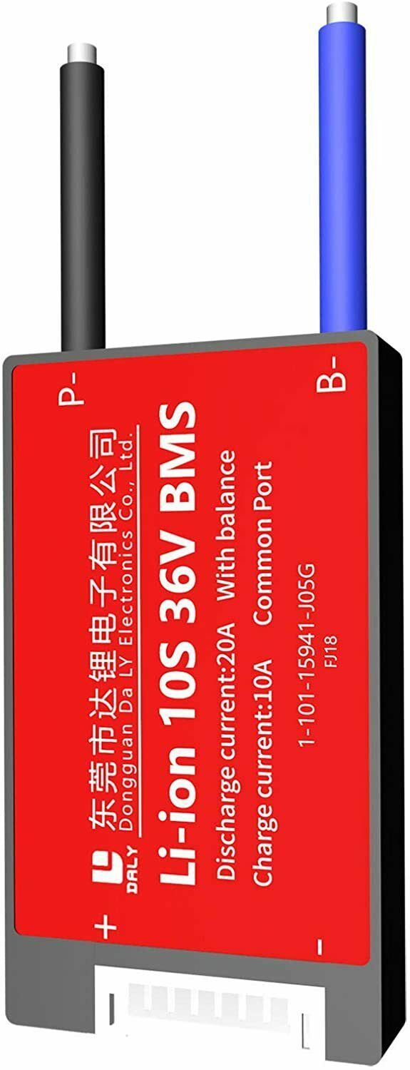 Li-ion BMS PCB 10S 36V 20A Daly Balanced Waterproof Battery Management System UK