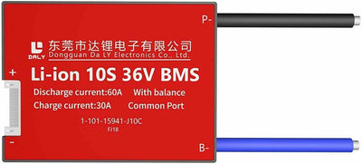 Li-ion BMS PCB 10S 36V 60A Daly Balanced Waterproof Battery Management System UK