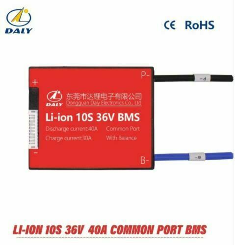Li-ion BMS PCB 10S 36V 40A Daly Balanced Waterproof Battery Management System UK