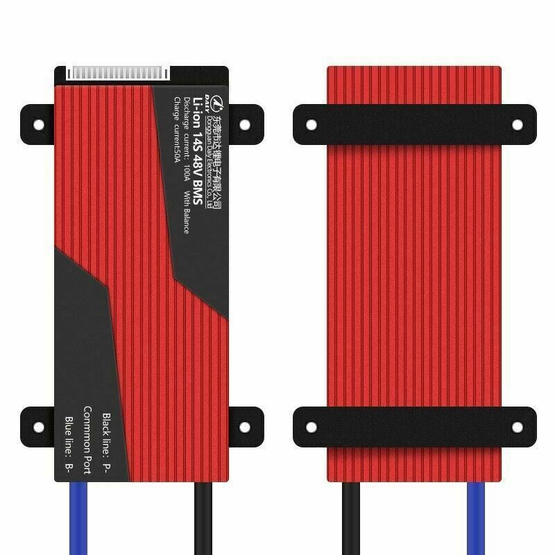 Li-ion BMS PCB 14S 48V 100A Daly Balance Waterproof Battery Management System UK