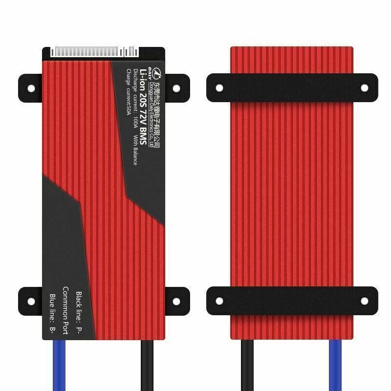 Li-ion BMS PCB 20S 72V 100A Daly Balance Waterproof Battery Management System UK