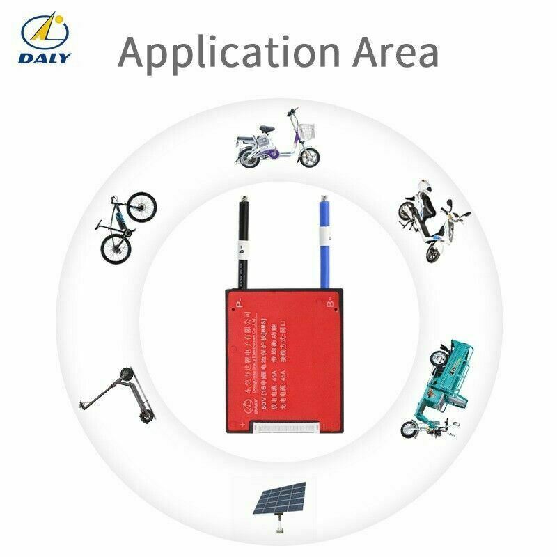 Li-ion BMS PCB 20S 72V 100A Daly Balance Waterproof Battery Management System UK