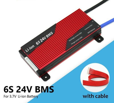 Li-ion BMS PCB 6S 24V 100A Daly Balance Waterproof Battery Management System UK