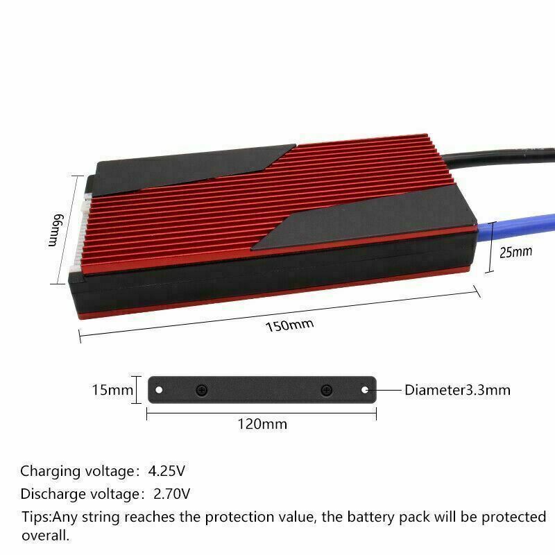 Li-ion BMS PCB 6S 24V 100A Daly Balance Waterproof Battery Management System UK
