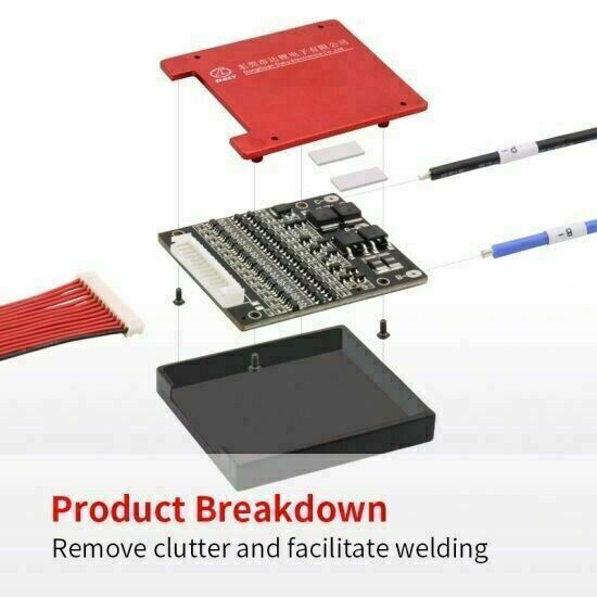 Li-ion BMS PCB 6S 24V 100A Daly Balance Waterproof Battery Management System UK