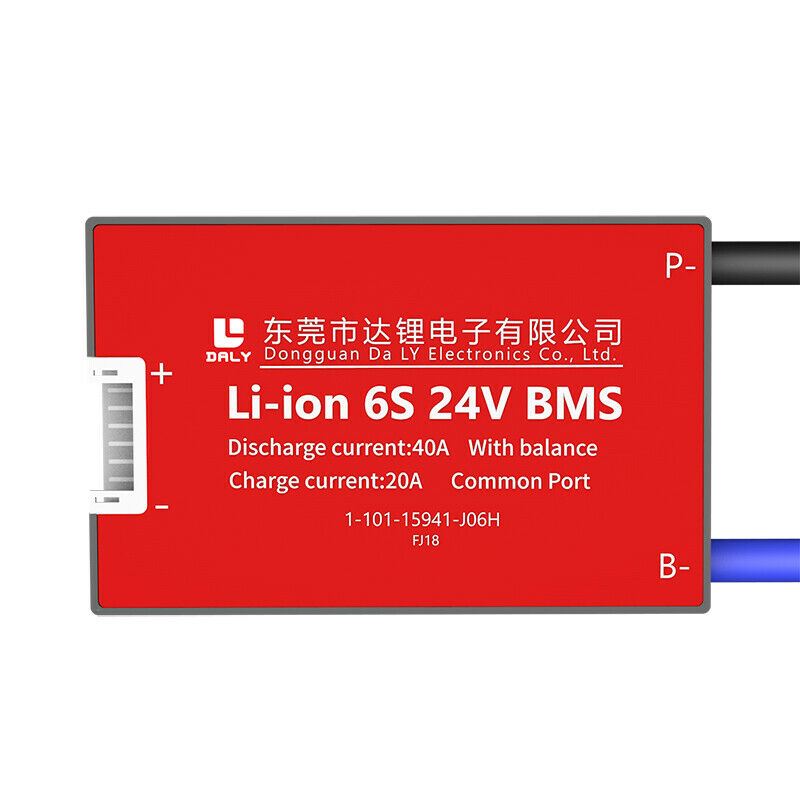 Li-ion BMS PCB 6S 24V 40A Daly Waterproof Balanced Battery Management System UK