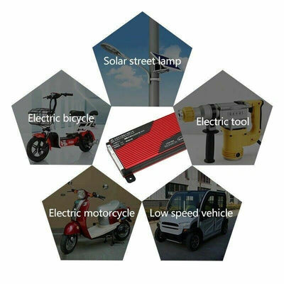 Li-ion BMS PCB 6S 24V 40A Daly Waterproof Balanced Battery Management System UK