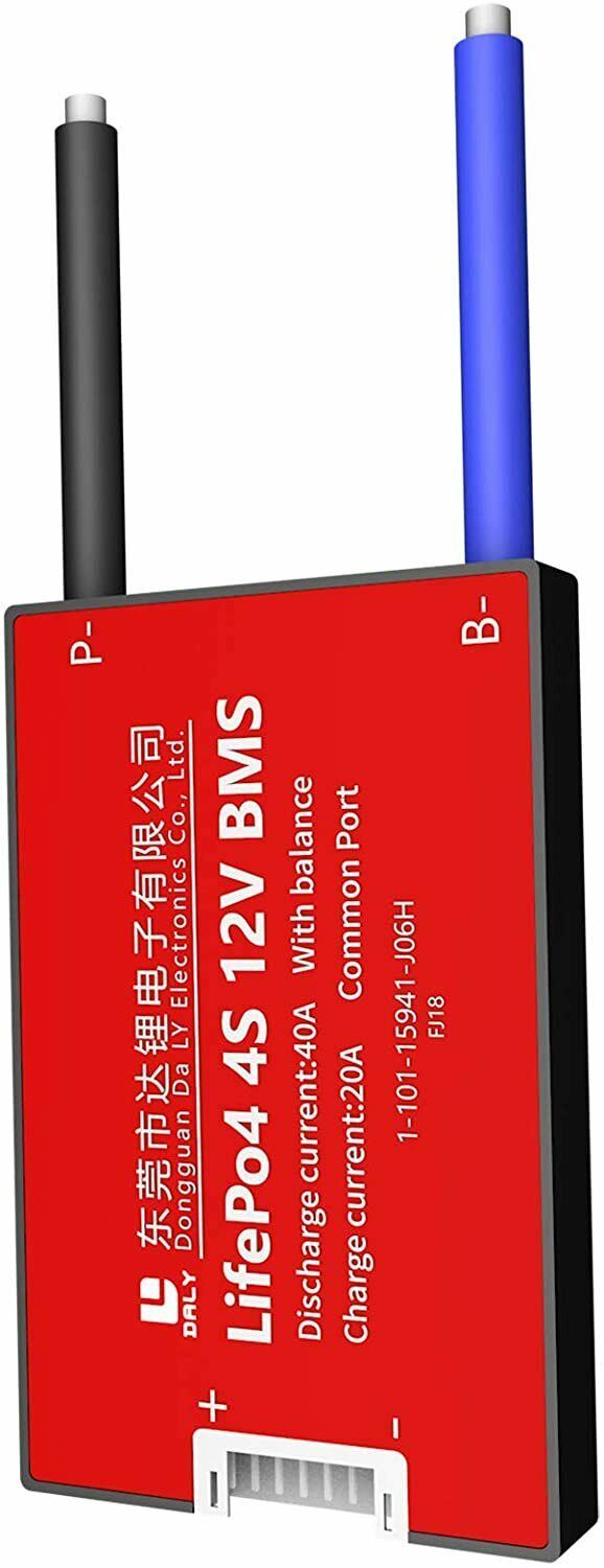 LiFePO4 BMS PCB 4S 12V 40A Daly Balanced Waterproof Battery Management System UK