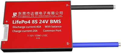 LiFePO4 BMS PCB 8S 24V 40A Daly Balanced Waterproof Battery Management System UK