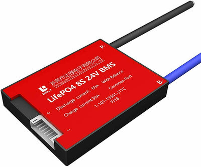 LiFePO4 BMS PCB 8S 24V 60A Daly Balanced Waterproof Battery Management System UK
