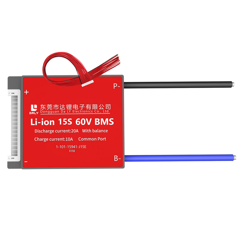 Li-ion BMS PCB 15S 60V 20A Daly Balanced Waterproof Battery Management System