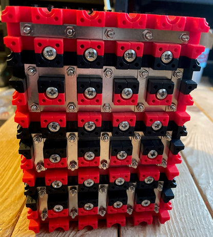 CelCapz 21700 Custom listing for Mike specifically for 105 cells, 30A copper bus bars.
