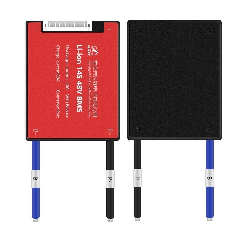 Li-ion BMS PCB 14S 48V 60A Daly Balanced Waterproof Battery Management System UK