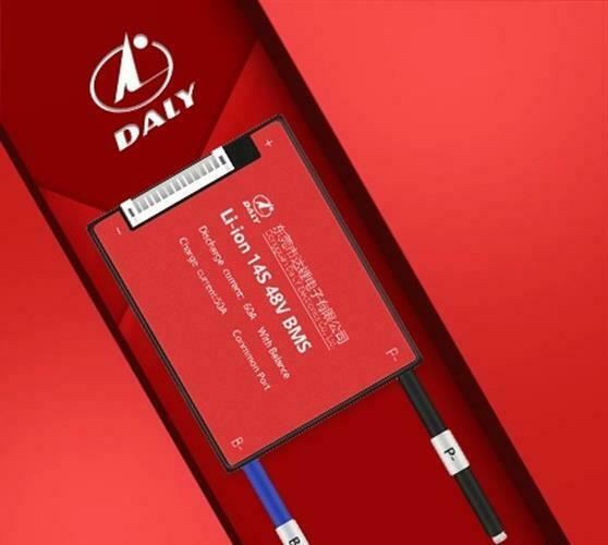 Li-ion BMS PCB 14S 48V 60A Daly Balanced Waterproof Battery Management System UK