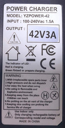 36V (42.0V) 10S Lithium-ion battery charger (3 Amps) EU plug