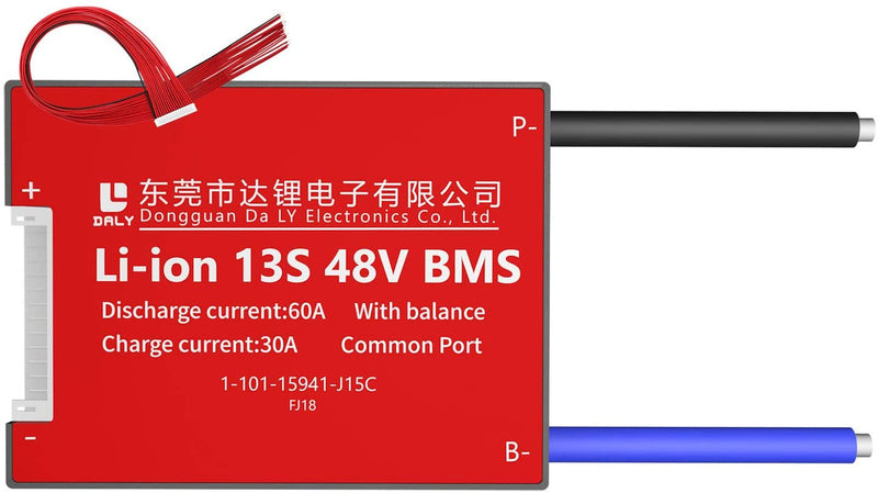 Li-ion BMS PCB 13S 48V 60A Daly Balanced Waterproof Battery Management System UK