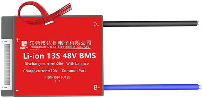 Li-ion BMS PCB 13S 48V 20A Daly Balanced Waterproof Battery Management System UK