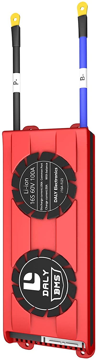 Li-ion BMS PCB 16S 60V 100A Daly Balance Waterproof Battery Management System