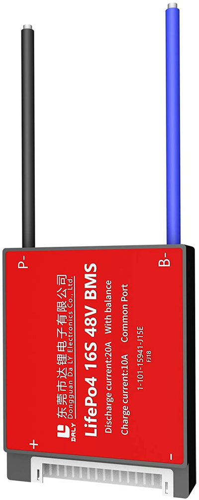 LiFePO4 BMS PCB 16S 48V 20A Daly Balanced Waterproof Battery Management System