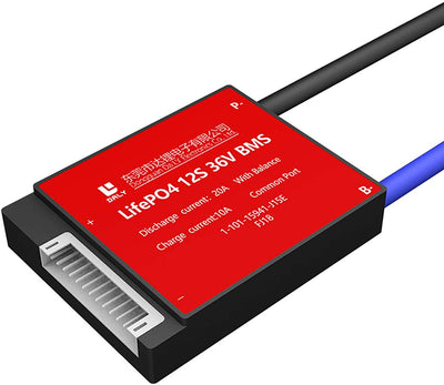 LiFePO4 BMS PCB 12S 36V 20A Daly Balanced Waterproof Battery Management System