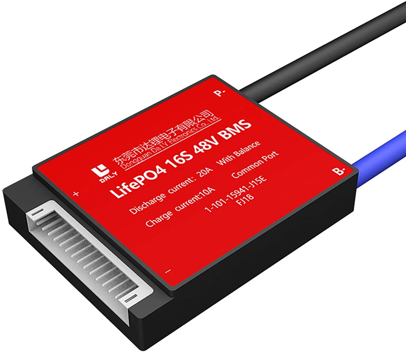 LiFePO4 BMS PCB 16S 48V 20A Daly Balanced Waterproof Battery Management System