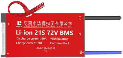 Li-ion BMS PCB 21S 72V 40A Daly Balance Waterproof Battery Management System UK