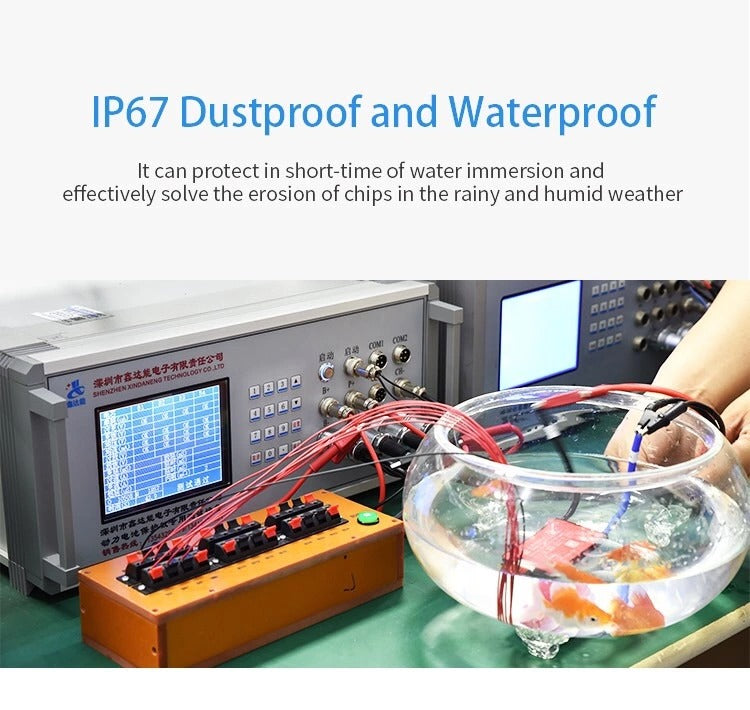 Li-ion BMS PCB 16S 60V 100A Daly Balance Waterproof Battery Management System