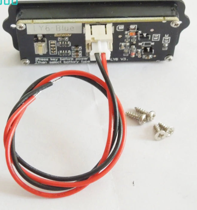 15S 55.5V Green Lithium-ion Li-ion LiPo Battery Capacity Indicator LCD Display Remaining Detector Meter
