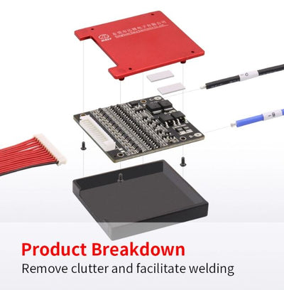 LiFePO4 BMS PCB 16S 48V 100A Daly Balance Waterproof Battery Management System.