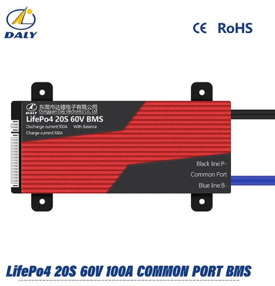 LiFePO4 BMS PCB 20S 60V 100A Daly Balance Waterproof Battery Management System