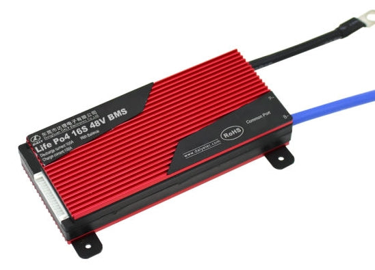 LiFePO4 BMS PCB 16S 48V 100A Daly Balance Waterproof Battery Management System.