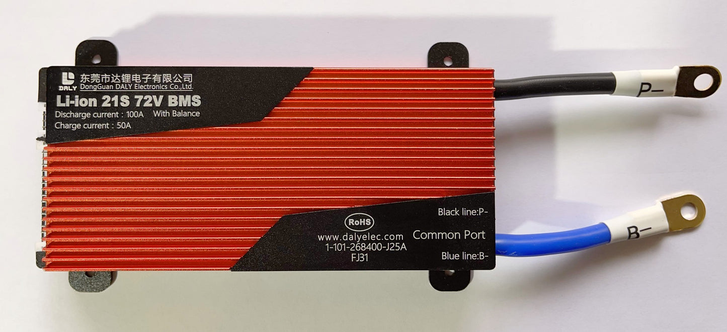 Li-ion BMS PCB 21S 72V 100A Daly Balance Waterproof Battery Management System UK